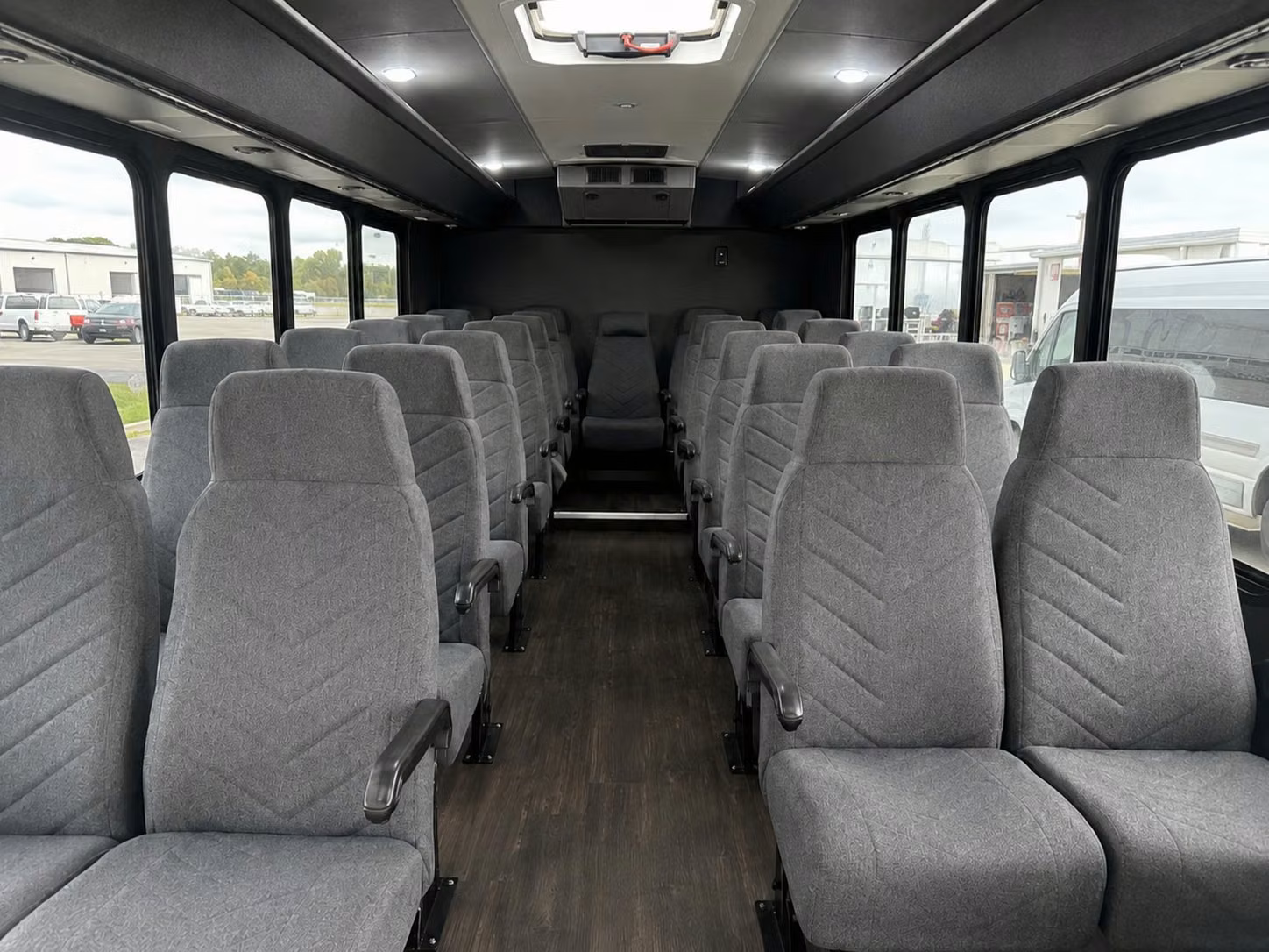 18 passenger minibus inside