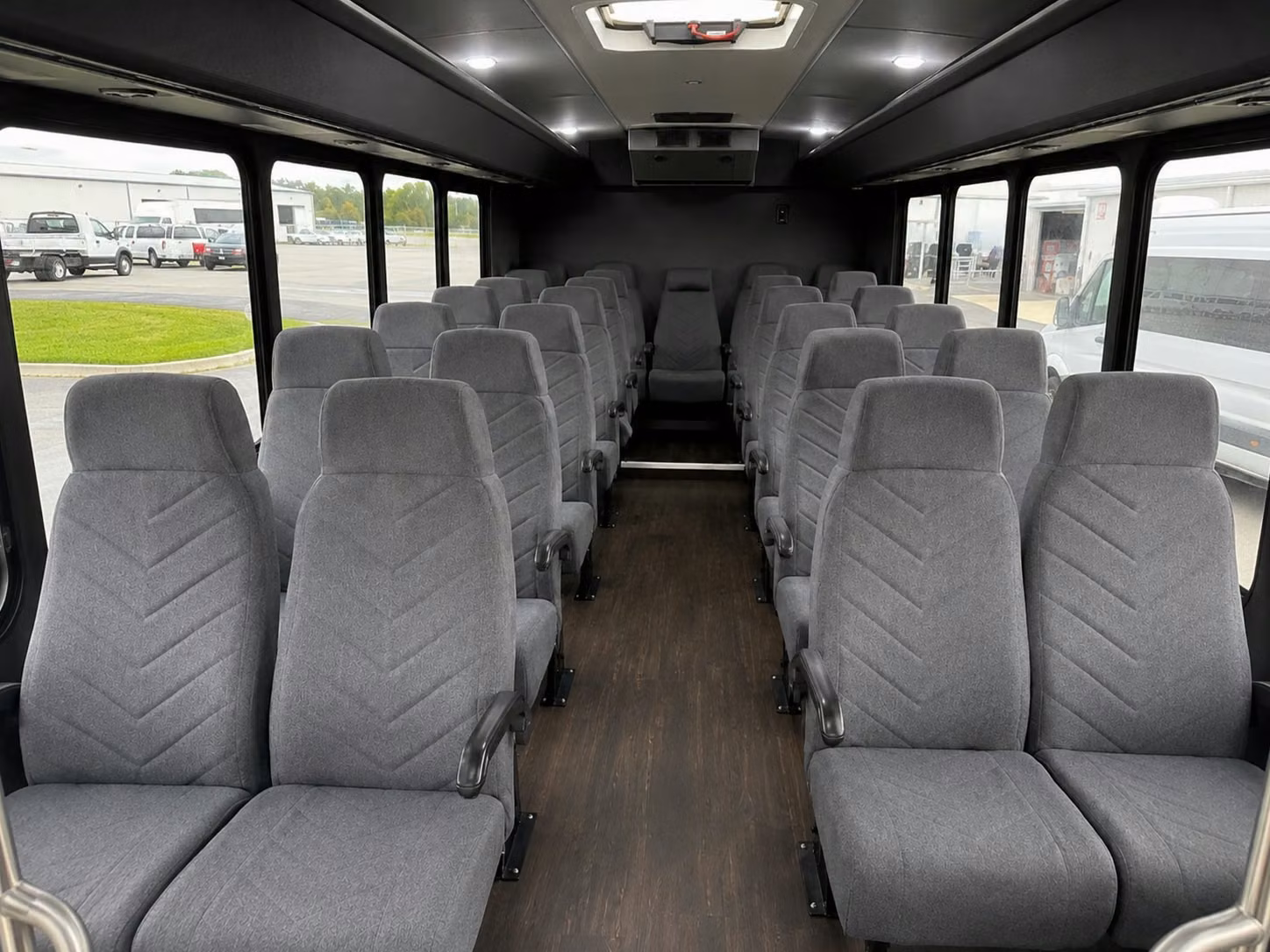 20 passenger minibus inside