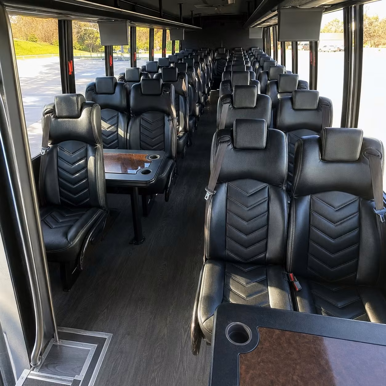 35 passenger minibus interior