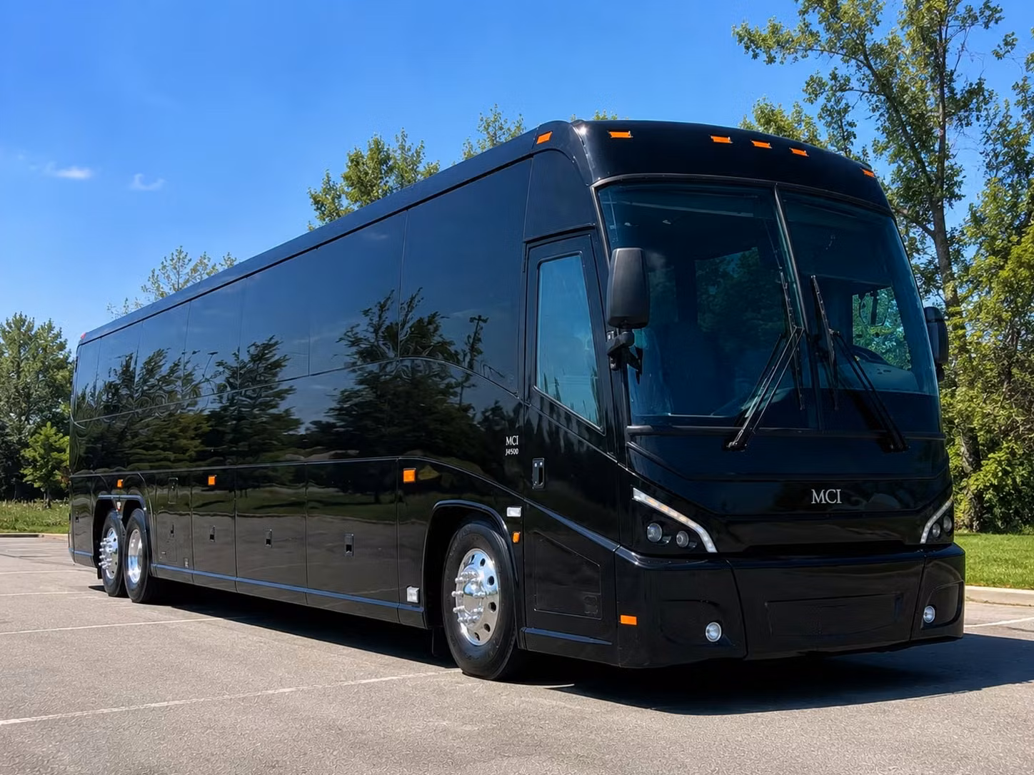 charter bus rentals for johns creek prom groups of 40 or more