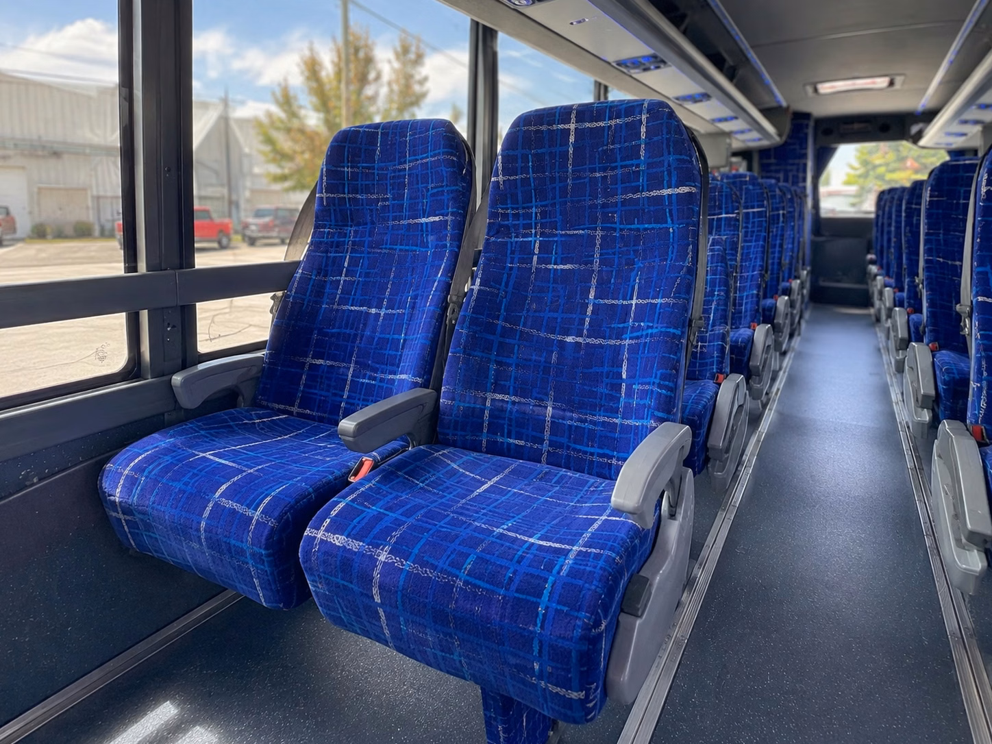 johns creek charter bus interior