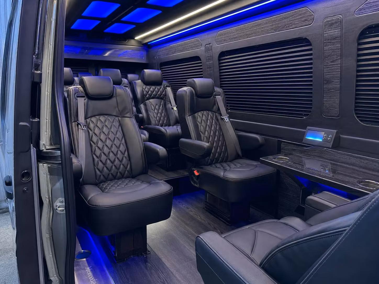 sprinter van transportation for groups and events across johns creek