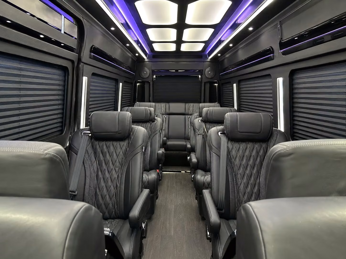 sprinter van with driver interior